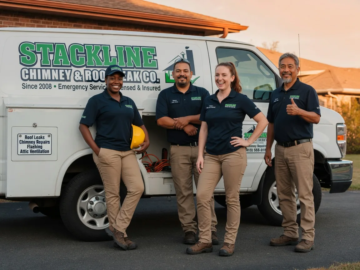 Chimney flashing repair company in Inman, NE